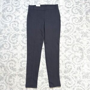 Style & Co Mid Rise Comfort Waist Carbon Gray Ponte Leggings Women's Size Small‎